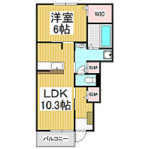 ル・プランタン　I  ｜ 長野県伊那市上の原（賃貸アパート1LDK・1階・47.66㎡） その2