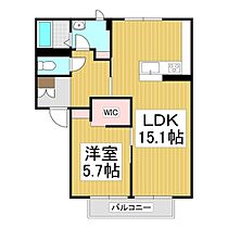 フレグランス　ひまわりＣ  ｜ 長野県伊那市山寺（賃貸アパート1LDK・2階・54.60㎡） その2