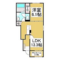 メゾン・サピー　III  ｜ 長野県駒ヶ根市赤穂（賃貸アパート1LDK・1階・50.01㎡） その2