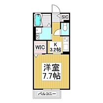 ブリランテB  ｜ 長野県伊那市境（賃貸アパート1K・1階・27.20㎡） その2