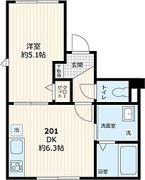 仮称デルソル千住II 2階/-