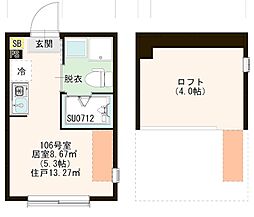 間取図画像 ワンルーム