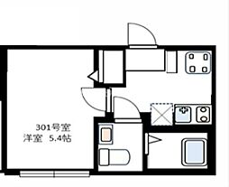 Casa 四葉 B 3階/-