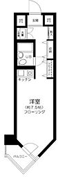 朝日プラザ東池袋 ワンルームの間取図画像