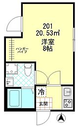 クレール蓮根 2階