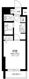 菱和パレス田園調布東 1Kの間取図画像
