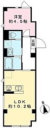 ジュノス豊玉(TOKYO ZERO EMISSION HOU 1LDKの間取図画像