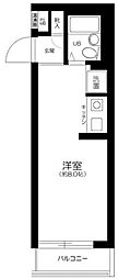 ジョイフル早稲田 ワンルームの間取図画像