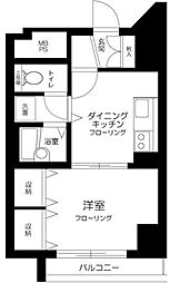 パール上池袋 1DKの間取図画像