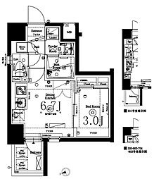 アークマーク梅屋敷アジールコート 8階