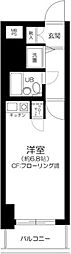 藤和シティスクエア練馬 ワンルームの間取図画像