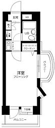 ブランシェ池袋 1Kの間取図画像