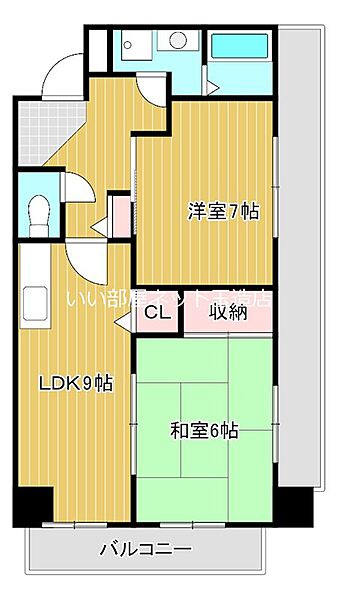 大阪府大阪市生野区林寺２丁目(賃貸マンション2LDK・3階・50.56㎡)の写真 その1