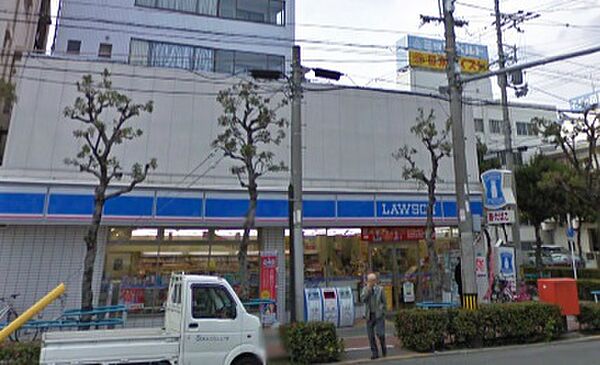 画像17:ローソン 東小橋二丁目店（293m）