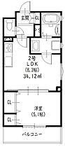 大阪府大東市津の辺町（賃貸アパート1LDK・3階・34.12㎡） その2