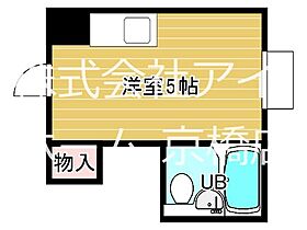 大阪府大阪市都島区中野町２丁目（賃貸マンション1R・5階・11.07㎡） その2