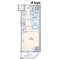 Osaka Metro千日前線 南巽駅 徒歩4分の賃貸マンション 6階1Kの間取り