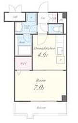 Osaka Metro千日前線 北巽駅 徒歩10分の賃貸マンション 3階1DKの間取り