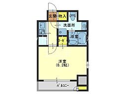 Osaka Metro千日前線 今里駅 徒歩5分の賃貸マンション 5階1Kの間取り