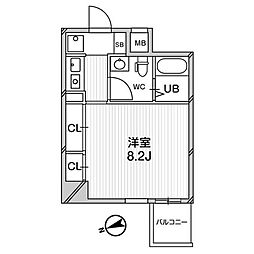 メゾン夕陽ヶ丘 7階/-