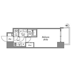 アドバンス大阪シック 5階/-