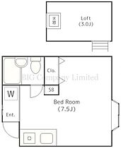 メゾンドシフォン2  ｜ 東京都世田谷区北烏山1丁目4-3（賃貸アパート1R・2階・15.73㎡） その2