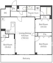 EMパレス田園調布  ｜ 東京都大田区田園調布本町（賃貸マンション3LDK・3階・76.02㎡） その2