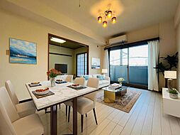 〜Reform〜 ライツ本厚木 3LDKのリビング/ダイニング