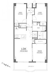 間取図画像 3LDK
