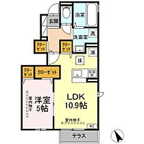 ヴィオラ 101 ｜ 長野県長野市川中島町原（賃貸アパート1LDK・1階・42.82㎡） その2