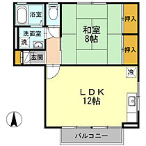 アドミールＫＯＩＫＥ　Ｃ 101 ｜ 長野県長野市篠ノ井御幣川（賃貸アパート1LDK・1階・47.13㎡） その1