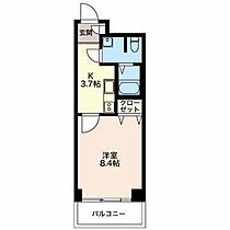 リバーサイドタワーＲＳＴ  ｜ 長野県長野市青木島１丁目（賃貸マンション1K・7階・27.28㎡） その2