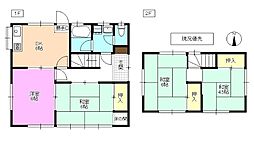 JR信越本線 川中島駅 徒歩24分の賃貸一戸建て 1階4DKの間取り