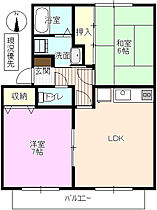 サンビレッジ稲葉　Ｂ棟  ｜ 長野県長野市大字稲葉（賃貸アパート2LDK・1階・50.90㎡） その2