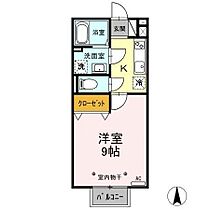 メゾン・ド・ボヌール　Ａ/Ｂ A201 ｜ 長野県長野市平林１丁目（賃貸アパート1K・2階・30.13㎡） その2