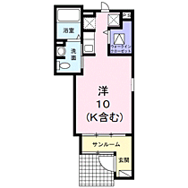 プリーゼ 103 ｜ 長野県長野市吉田１丁目29-2-1（賃貸アパート1R・1階・27.94㎡） その2