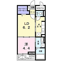 ベルファミーユ 101 ｜ 長野県長野市吉田１丁目3-4（賃貸マンション1LDK・1階・35.31㎡） その2