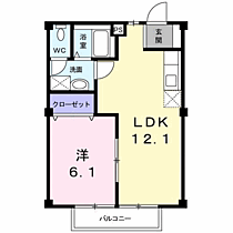 サンパティーク　Ａ 202 ｜ 長野県須坂市大字米持610-1（賃貸アパート1LDK・2階・40.04㎡） その2