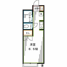 メゾン高円寺 ワンルームの間取図画像