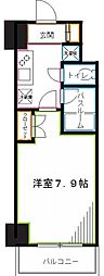グランヴァン荻窪II 9階1Kの間取り