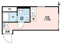 間取図画像 ワンルーム