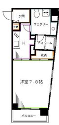 プロスペクト荻窪 1Kの間取図画像