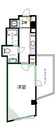 OZIO西荻窪 1Kの間取図画像