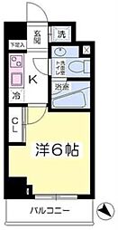 アジールコート荻窪 1Kの間取図画像