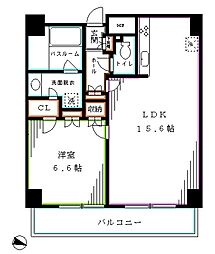レジディア杉並方南町 7階1LDKの間取り