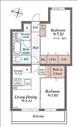 SYMPHONY PARK 1SLDKの間取図画像