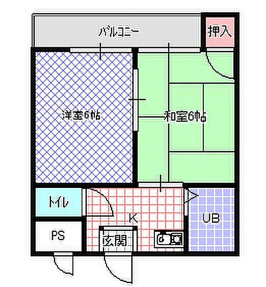 第三光永住 ｜大阪府寝屋川市緑町(賃貸マンション2K・4階・24.00㎡)の写真 その2