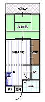 Mプラザ高柳  ｜ 大阪府寝屋川市高柳栄町（賃貸マンション2K・4階・28.35㎡） その2