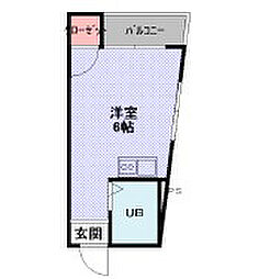 スターブライトマンション ワンルームの間取図画像