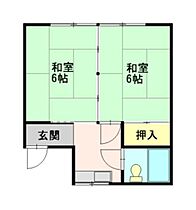 皐月荘 03 ｜ 青森県弘前市大字高崎1丁目（賃貸アパート2K・1階・29.75㎡） その2